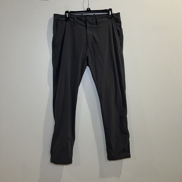 J. Crew Stretch 484 Slim‎ Men’s Pants Size 33x30 Gray - Picture 1 of 6